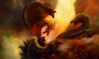 《哥斯拉：怪兽之王》海报 大战三头巨兽基多拉