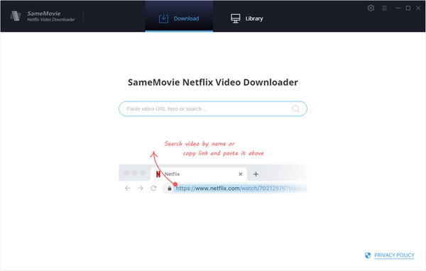 SameMovie Netflix Video Downloader截图