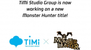 腾讯游戏TiMi Studio Group 天美工作室群宣布携手卡普空开发《魔物猎人》手机新作