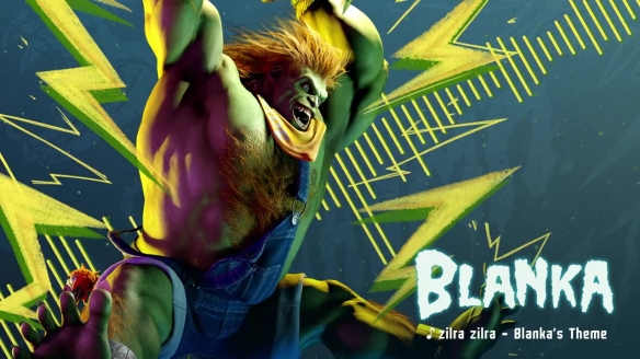 CAPCOM公布《街头霸王6》布兰卡主题曲：将于明年发售
