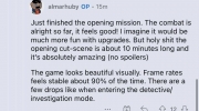 Reddit用户almarhuby提前体验《哥谭骑士》，游戏的视觉效果令人惊叹