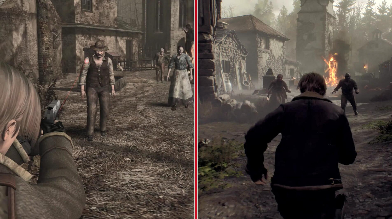 《生化危机4：重制版》重制版与原版对比：整个游戏大翻新