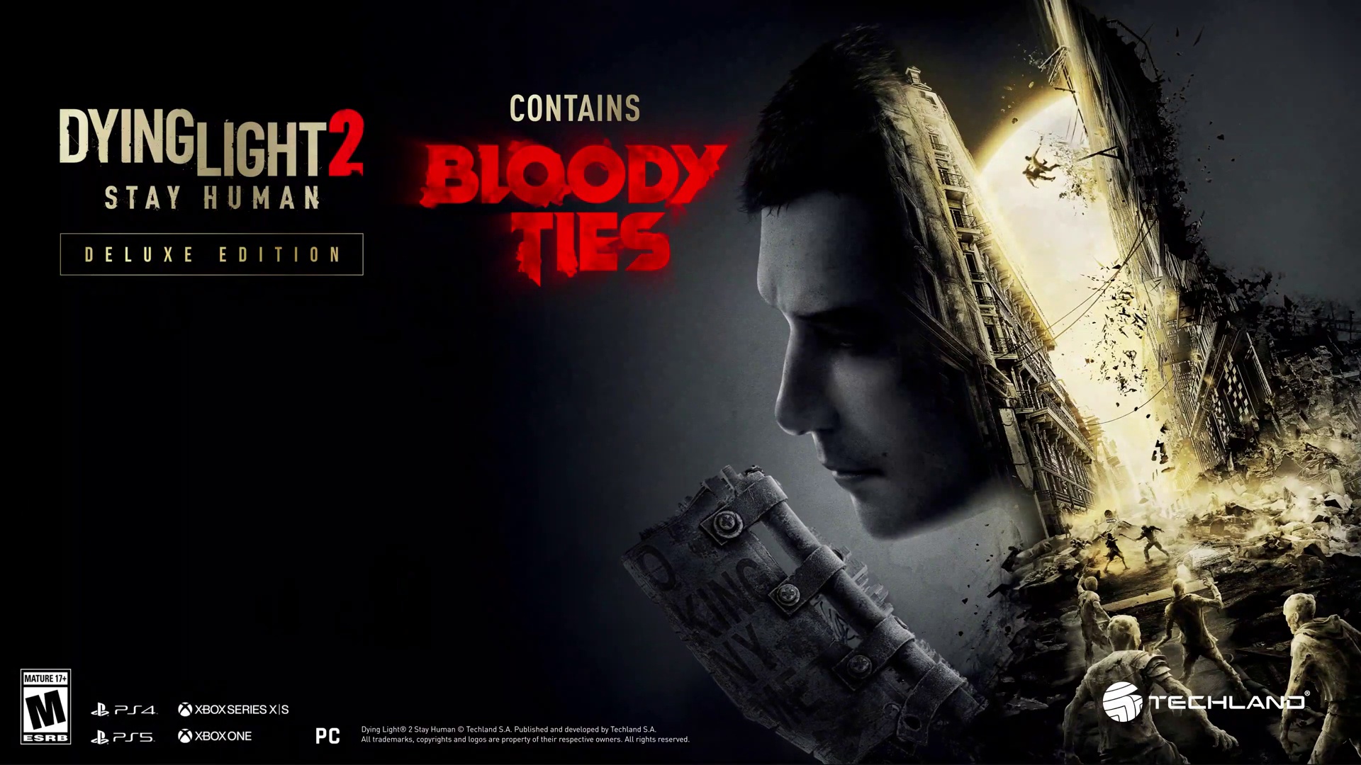 《消逝的光芒 2 人与仁之战》大型剧情 DLC「Blood Ties」将于11月10日发售