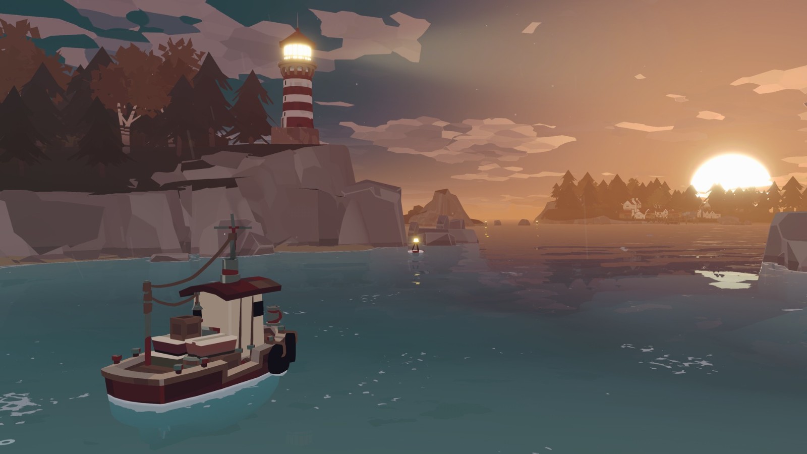 开放世界钓鱼悬疑游戏《Dredge》公布 2023年发售
