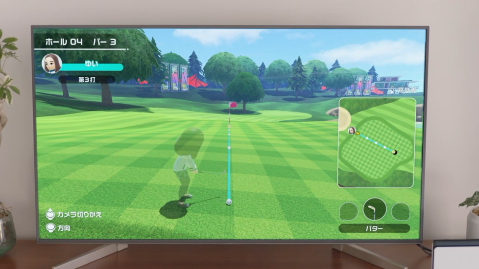 《任天堂Switch运动》公布新CM  11下旬推出高尔夫模式