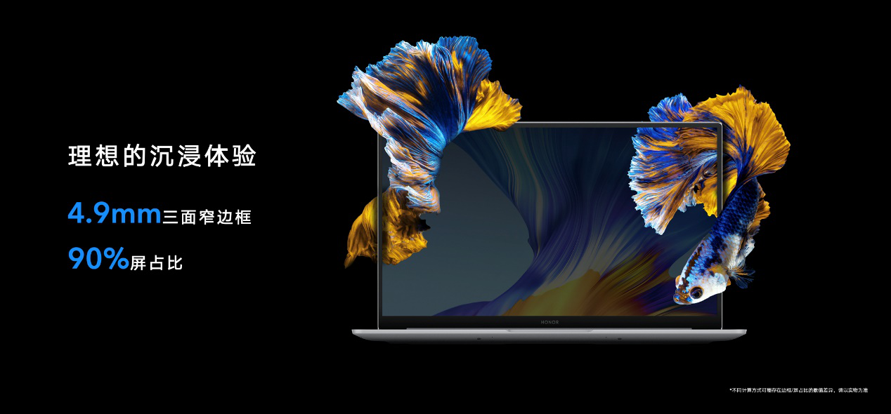 荣耀MagicBook Pro 2020发布，16.1英寸理想屏放“眼”精彩